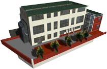 Angle View of School