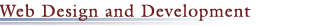 Web Design and Development